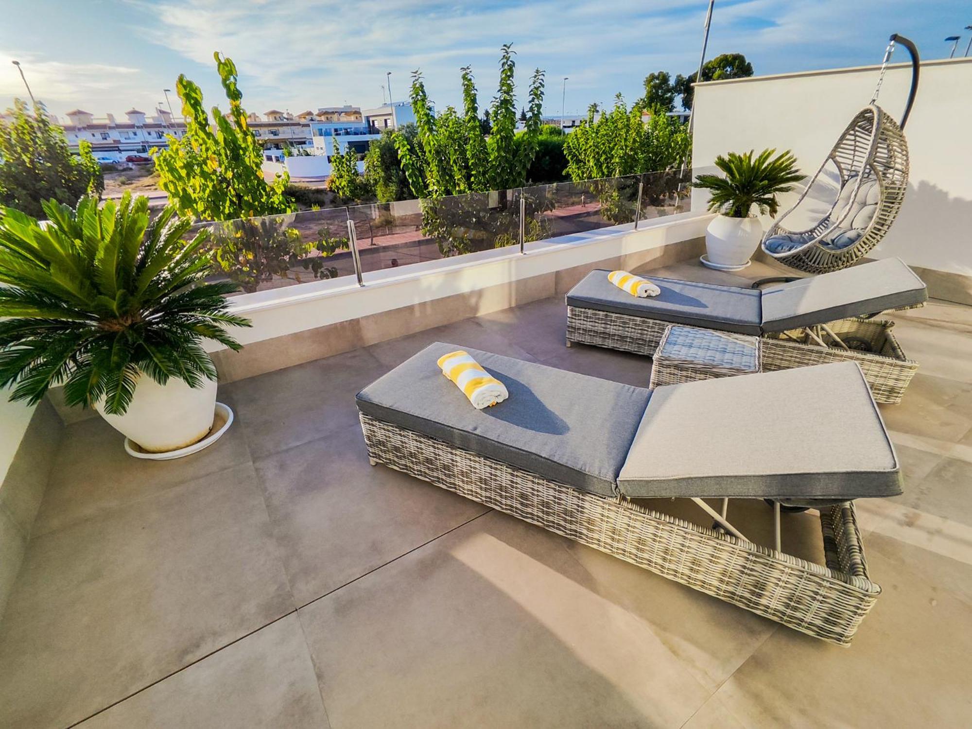 Villa Murcia - Private Heated Pool & Jacuzzi Santiago De La Ribera Luaran gambar